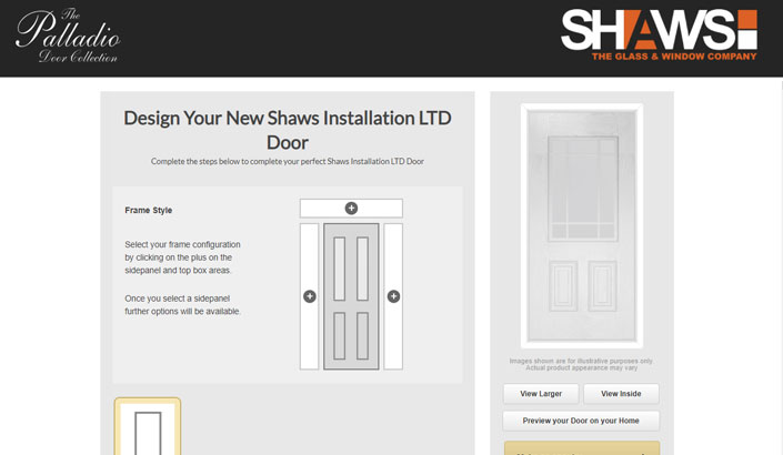 Palladio Door Designer