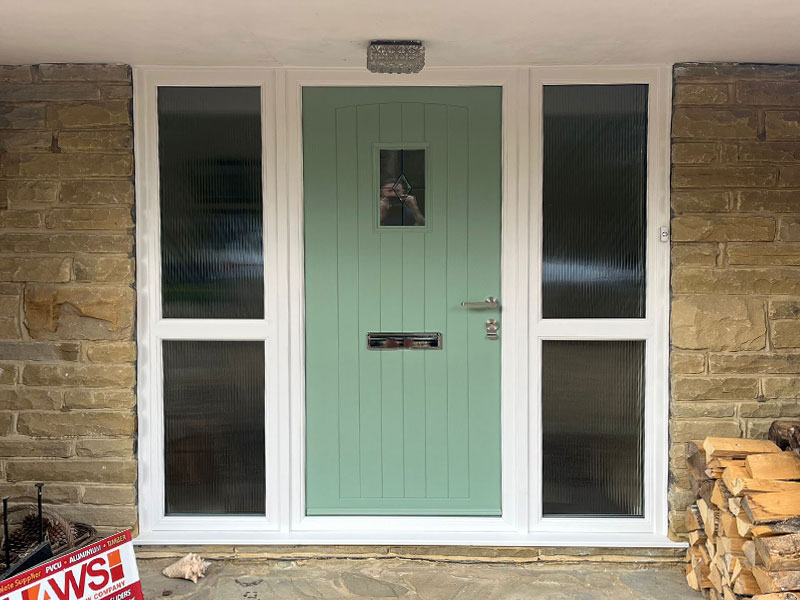 Coloured Front Door