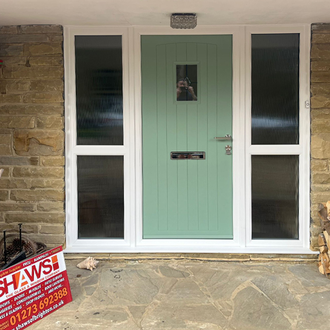 Nice Green Front Door Brighton By Shaws 650